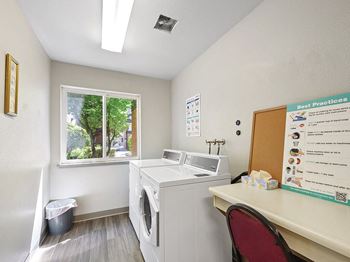 Laundry rooms on every floor